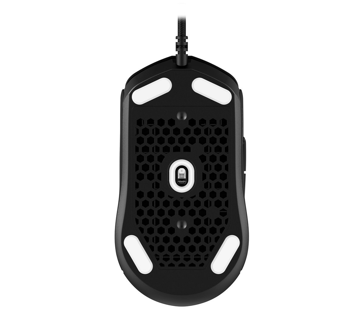 HyperX Pulsefire Haste 2/Herní/Optická/Pro praváky/26 000 DPI/Drátové USB-A/Černá