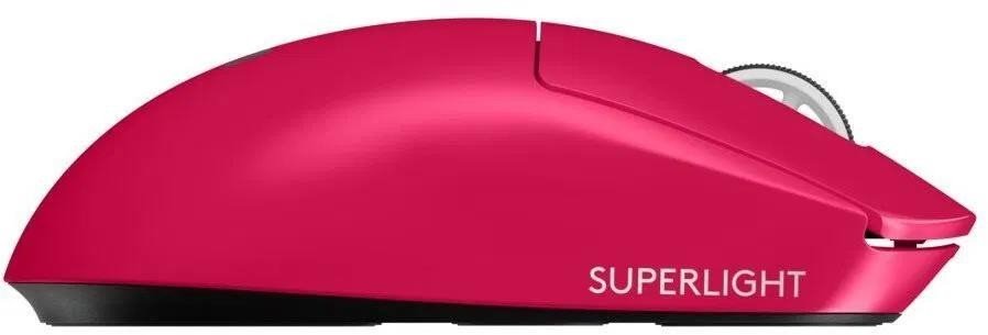 Herná myš Logitech G PRO X SUPERLIGHT 2 LIGHTSPEED, ružová