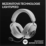 Herná náhlavná súprava Logitech G PRO X 2 LIGHTSPEED, biela
