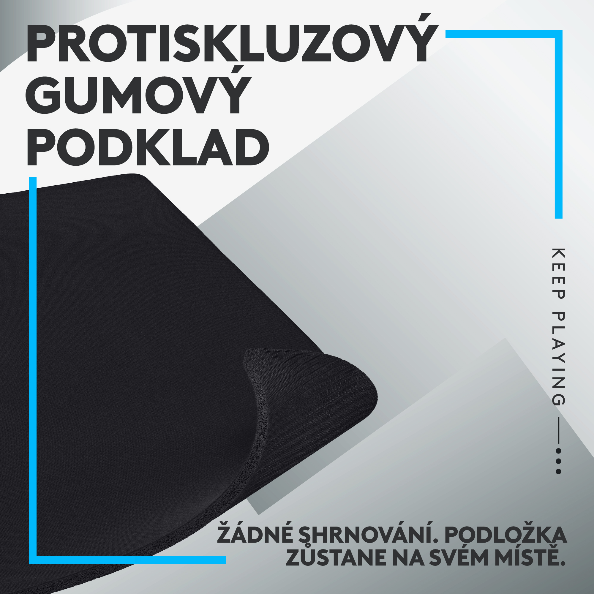 Herná podložka Logitech G740