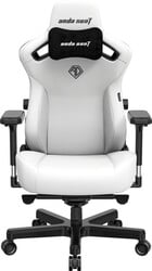 Herná stolička Anda Seat Kaiser 3 Premium – veľkosť XL – biele PVC