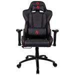 Herné kreslo AROZZI INIZIO Black PU/ black/ red logo