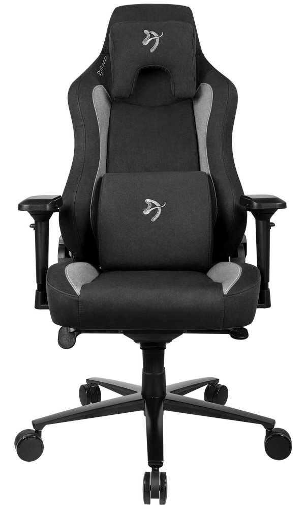 Herné kreslo AROZZI VERNAZZA Supersoft Fabric Black