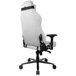 Herné kreslo AROZZI VERNAZZA Supersoft Fabric Light Grey