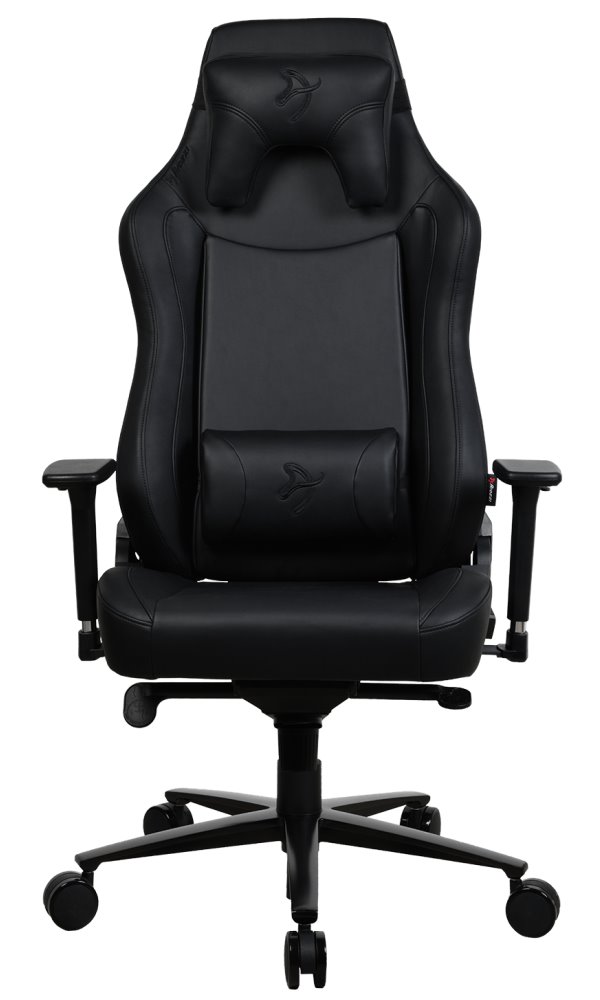 Herné kreslo AROZZI VERNAZZA XL SoftPU Pure Black/ povrch polyuretán/ čierna