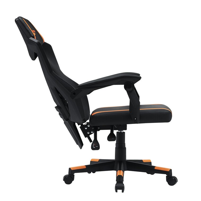 Herné kreslo CANYON Flow MCH01 Mesh Black orange