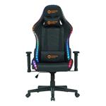 Herné kreslo CANYON Irida RGBCH03 RGB čierne
