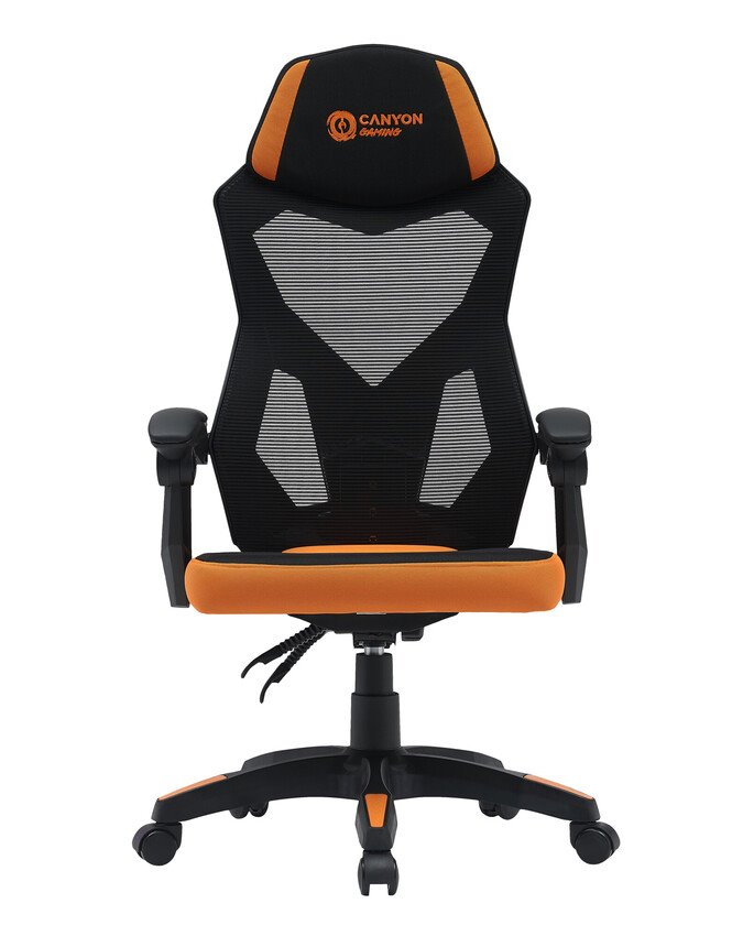 Herné kreslo CANYON Wave MCH02 Mesh Black orange