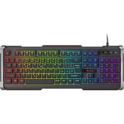 Herní klávesnice GENESIS RHOD 400 RGB, CZ/ SK layout, 6-zónové RGB podsvícení
