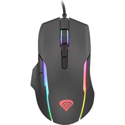 Herní myš GENESIS Xenon 220, RGB podsvícení, 6400 DPI