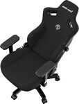 Herní židle Anda Seat Kaiser 3 Premium Gaming Chair -XL size - Black Fabric