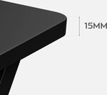Hero 1.8 Black 100 cm gaming desk
