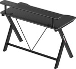 Hero 1.9 Black 120 cm gaming desk