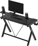 Hero 1.9 Black 120 cm gaming desk