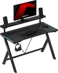 Hero 1.9 RGB gaming desk 120 cm