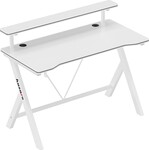 Hero 1.9 White 120 cm gaming desk