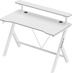 Hero 1.9 White 120 cm gaming desk