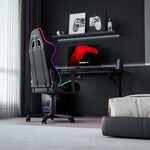 Hero 3.6 gaming desk Black