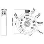 HIKVISION instalační krabice pro kameru DS-1280ZJ-DM46/ D7xx/ HiLook D1xxHA-LU