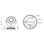 HiLook Powered by HIKVISION 4K PoE Turret KIT/ IK-4248TH-MH/P/ 4x kamery IPC-T280H 2.8mm/ 1x NVR-104MH-C/4P/ 2TB HDD