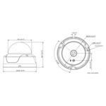 HiLook Powered by HIKVISION IP kamera IPC-D180H(C)/ Dome/ 8Mpix/ 4mm/ H.265+/ krytí IP67+IK10/ IR 30m
