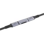 Hliníkový konektor PremiumCord USB-C Female - USB-C Female