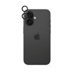Hliníkový ochranný kryt objektívu Epico pre Apple iPhone 16/16 Plus - čierny