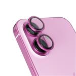 Hliníkový ochranný kryt objektívu Epico pre Apple iPhone 16/16 Plus - ružový