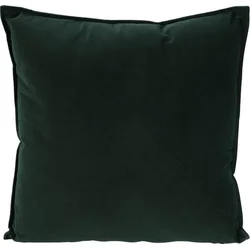 Homestyling Dekoračný vankúš ESSENTIALS tmavozelený, 45 x 45 cm