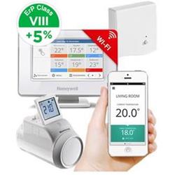 Honeywell Evohome Starter Set 1 CZ, Evohome Touch WiFi + 1x termohlavice HR92 + BDR91, +5% ErP 8 ATC928G3026+HR92EE - Vybavení domu