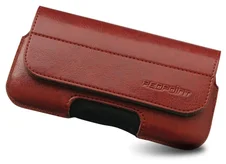 Horizontální pouzdro Redpoint Sarif se zavíráním, PU kůže, velikost 4XL, hnědé