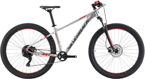 Horské kolo SILVERBACK Stride Sport Silver / Red - 18"/L