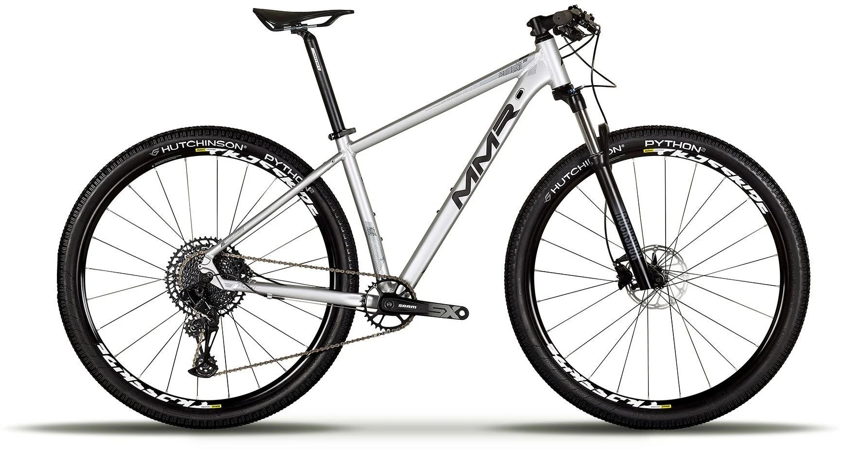 Horský bicykel MMR Woki 50 - Silver N Black - veľkosť S / 25/2026