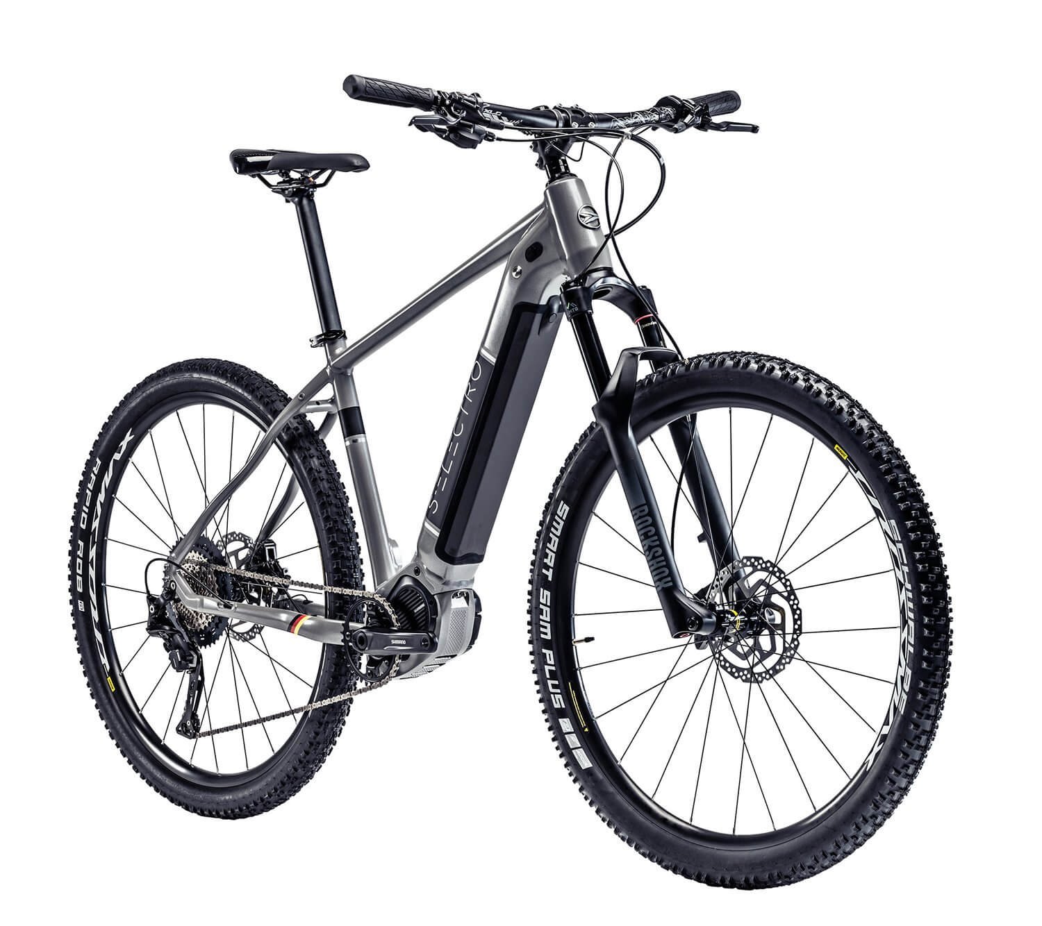 Horský bicykel SILVERBACK COMP SL, 8000 Motor, 630 Wh, veľkosť L - Black/Charcoal