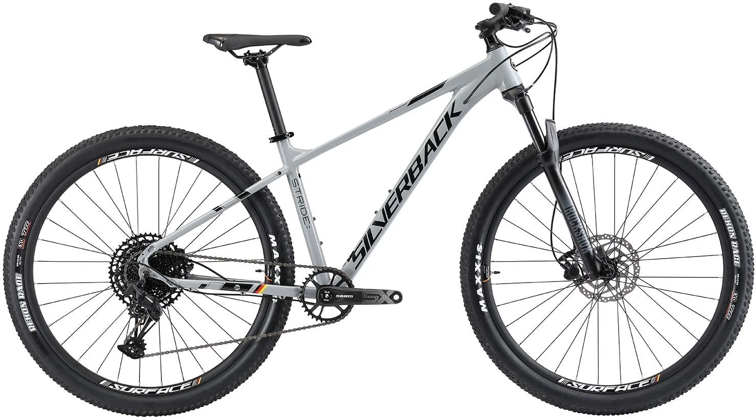 Horský bicykel SILVERBACK Stride SX Grey/Black - 15"/S