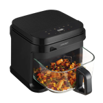 Horúcovzdušná fritéza Concept FR5500 GLASS & FAST 5,5 l