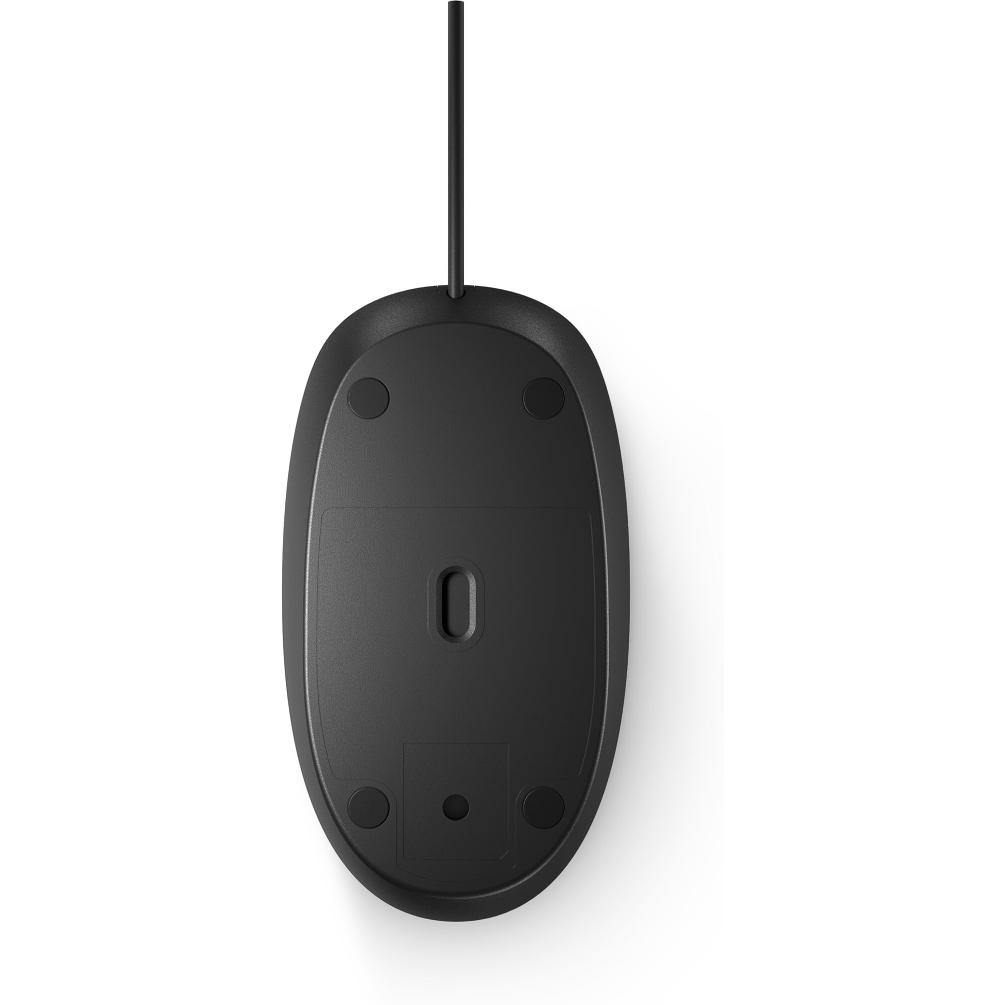 HP 125 myš Kancelářská Optická Drátová USB Černá