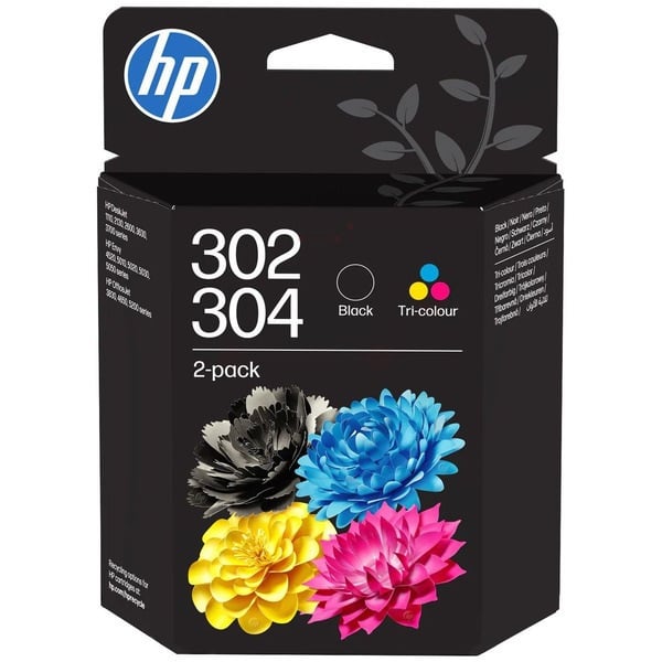 HP 302/304 kombinované balení Inkoustová kazeta