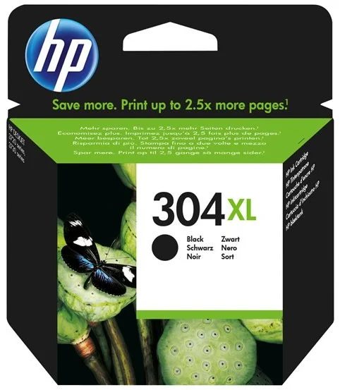 HP 304XL Black (N9K08AE) - originálne