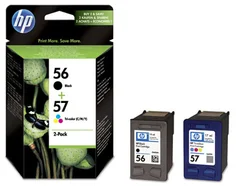 HP 56 Black + 57 Color Pack (17pl/5pl) C6656A + C6657A (SA342AE) - originální