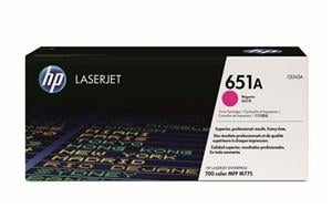 HP 651A tisková kazeta purpurová, CE343A
