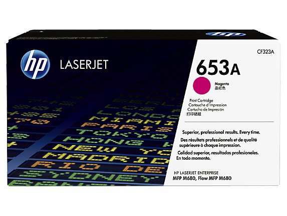 HP 653A tisková kazeta purpurová, CF323A