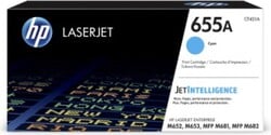 HP 655A azúrová kazeta LaserJet, CF451A