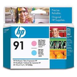 HP 91 Light Magenta a Light Cyan Printhead pro DJ Z6100, (C9462A) - originální