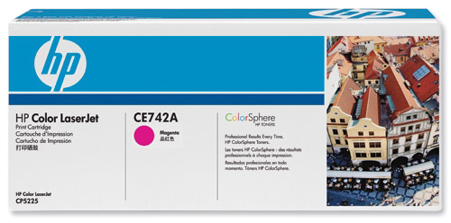 HP CE743A Magenta Toner (7300str.) pre CLJ CP5225 - originálne