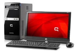HP Compaq 500B MT E5300, 320GB, 2GB DDR3 - 10600, DVDRW, MCR, W7P/XPP + 18.5" CQ monitor