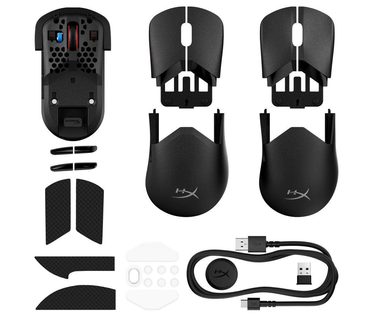HP HyperX Pulsefire Saga – Herní myš (černá)