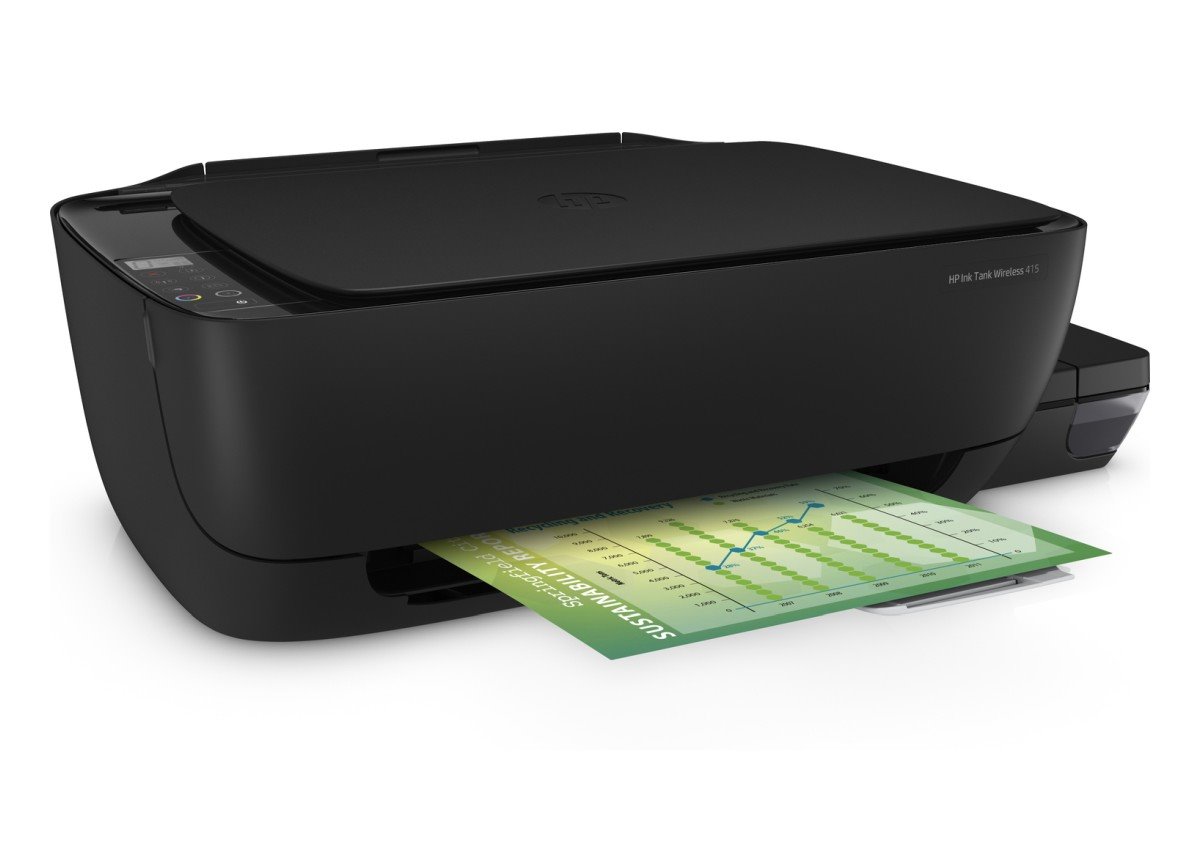 HP Ink Tank 415 multifunkční inkoustová tiskárna, A4, barevný tisk, Wi-Fi, (Z4B53A)