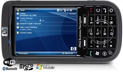 HP iPAQ 614c Business Navigator GPS GSM BT WL 2.7"QVGA 520MHz WM6