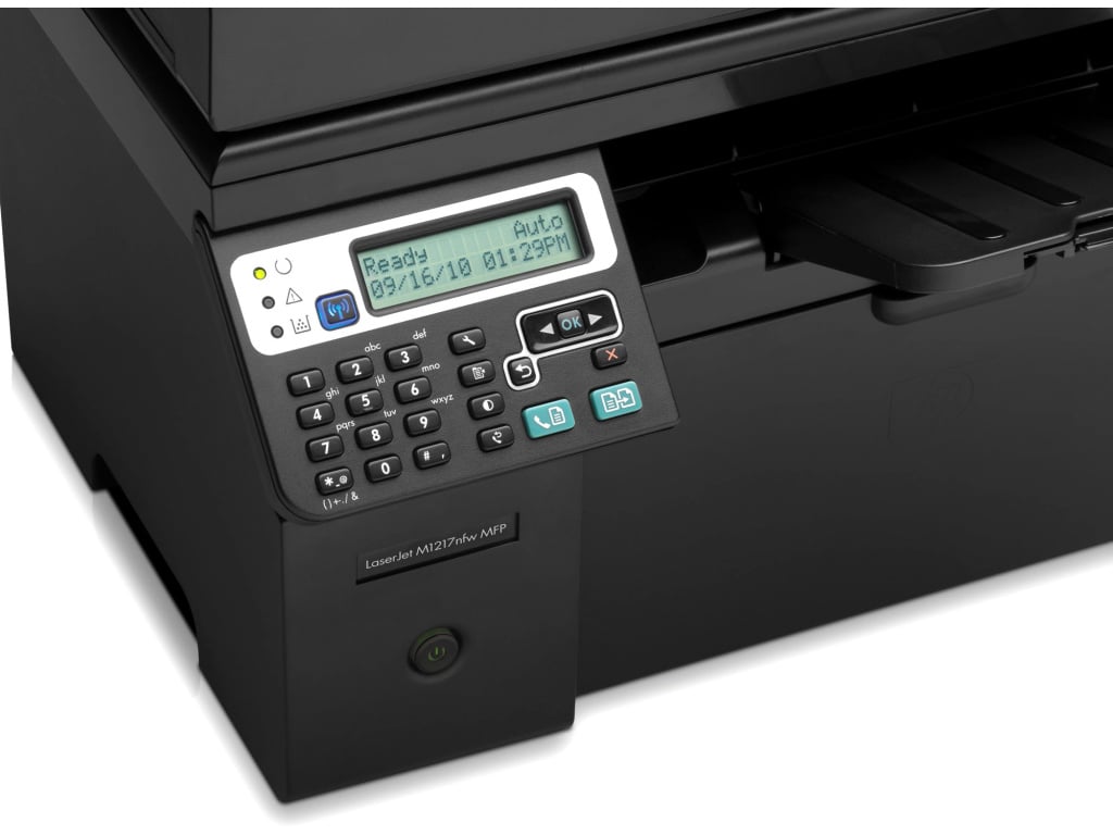 Hp laserjet professional m1217nfw mfp как сканировать